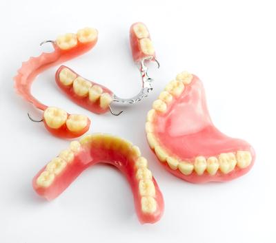 Image of dentures in St. Augustine, FL